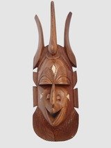 African Ritual Mask
Hand carved in Senegal West Africa