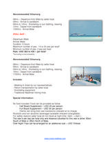 Pricelists of Cruise-Maldives.com