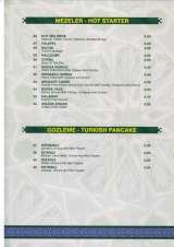 Pricelists of 01-Yeni Adana Restaurant
