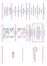 Pricelists of The Christopher Hotel Bar & Grill