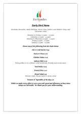 Pricelists of Briar Court Hotel & Da Sandro Italian Restaurant