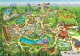 Map illustration for Theme Park