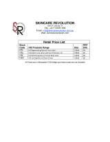 Pricelists of Skincare Revolution