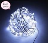 flexible LED copper wire light, Christmas holiday decorative rope lighting, waterproof party RGB lights, web: www.yalinlighting.com 