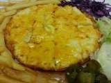 Parmesan
Fillets of chicken breast coated in breadcrumbs, covered in Mama`s special recipe parmesan sauce 