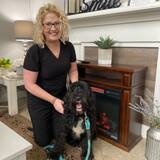 Dr.Coln's pup, Jacque, is onsite to calm your nerves! Vibe Dental of Huntsville 1807 University Dr NW 