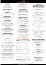 Pricelists of Con Amici Italian Bar and Kitchen