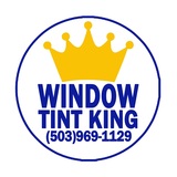 Logo, Window Tint King, Wood Village
