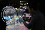 Live Ice Carving Events of PSD Ice Art