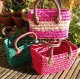Raffia Bags with leather trimmins
from £12.00, free delivery
http://ow.ly/lUD1K 