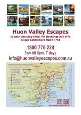 Pricelists of Huon Valley Escapes