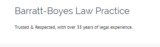 Pricelists of Barratt-Boyes Law Practice