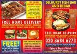 Menus & Prices, Selhurst Fish Bar and Kebab, Croydon