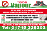  Towyn Vapour the old pizza box, towyn road 