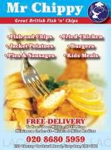 Pricelists of Mr Chippy Croydon - Great British Fish & Chips