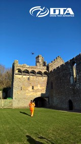 Heritage Site Drone Structural Inspections Drone Tech Aerospace Ltd - Drone Surveys and Inspections 2 Alexandra Gate, Fford Pengam 