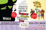 Pricelists of Toronto Faculty of Music