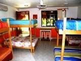 Orange dorm at Amigos Hostel Cozumel