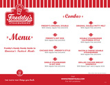 Freddys Conyers GA menu 1, Freddy's Frozen Custard & Steakburgers, Conyers