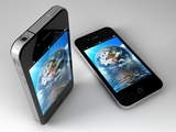 Illustration 3D of iphone4