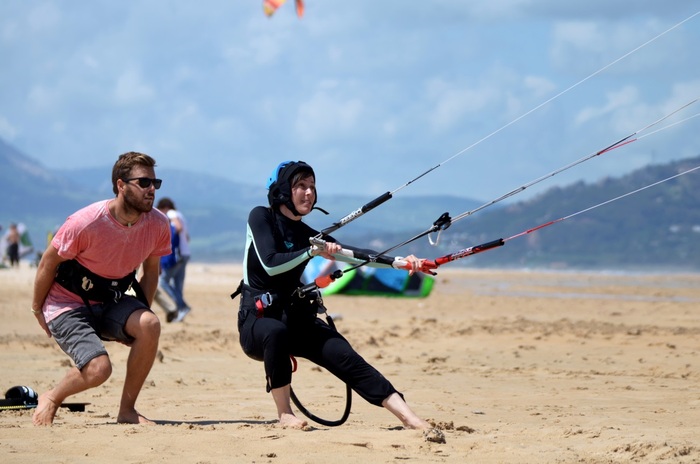 learn kite surfing  Profile Photos of Addict kitesurfing school Tarifa Calle bailén 42A - Photo 6 of 6