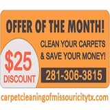 Pricelists of Steam Carpet Cleaning Missouri City