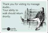 Don't let this happen to you, schedule your massage in-home Massage Professionals of Jackson Hole Jackson Hole 