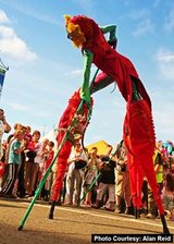 More of our latest entertainment includes The Dragons. Colourful and bright stilt walkers, who will surely bring an exciting element to any event! Wedding entertainment idea, party entertainment or corporate events, think bigger with these impressive acts