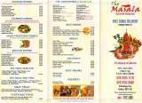 Pricelists of The Masala Indian Takeaway