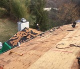Residential Roof Tear Off In New Jersey.  Jamie Roofing Contractor Gutter Repair Roof Repair NJ 6 E Columbia Ave 