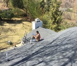 Residential Roof Installation.
