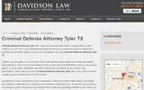 Pricelists of Criminal Defense Attorney Tyler TX