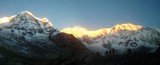 Sunrise in ABC Trekking 2014 Expeditions in Himalaya Thamel 