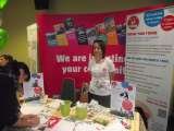 Our stand at the careers fair