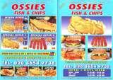 Pricelists of Ossies Fish & Chips Croydon
