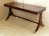 A Solid Mahogany Sofa Table 1.5 mtr long x 0.61 mtr. wide x 0.75 mtr. high. £2300.00+VAT