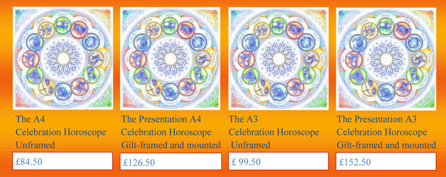  Pricelists of The Celebration Horoscopes Company Barnstaple - Photo 1 of 1