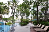 Swimming Pool Chatrium Residence Sathon Bangkok 291 Soi Naradhiwas Rajanagarindra 24,Yannawa, Sathorn, Bangkok, Thailand 10120 
