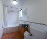 Ensuite bathroom for the main bedroom of a 2 bedroom apartment (also the Studio bathroom), Grosvenor in Cairns, Cairns