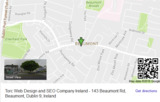 Ecommerce Web Design Dublin Ireland Company Map Location Ecommerce Web Design Services in Ireland 143 Beaumont Rd 