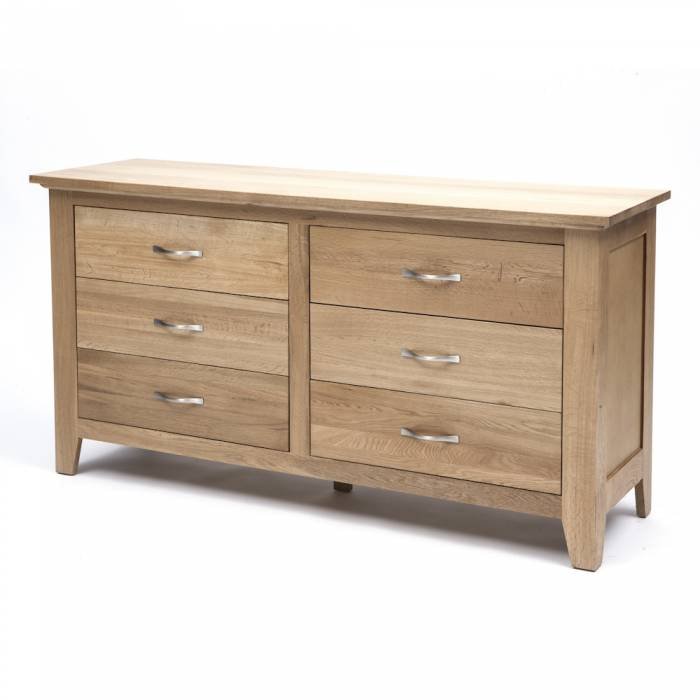 Solid Oak Chests of Drawers from £259.99 - http://www.furnituretherapy.co.uk/collections/solid-oak-bedroom-furniture/products/oak-6-drawer-chest-of-drawers Quality Solid Oak Furniture of Furniture Therapy New Pond Road - Photo 8 of 11