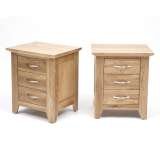 Solid Oak Bedside tables £134.99 each http://www.furnituretherapy.co.uk/products/oak-3-drawer-bedside-table Furniture Therapy New Pond Road 