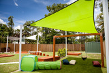 Petit Daycare Port Douglas - outdoor play yard surrounded by a natural beautiful environment