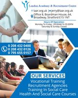 London Academy and Recruitment Centre | Social work training London, Stratford