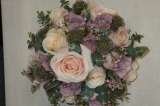 Vintage pink bridal bouquet using Memory lane and Sweet Avalanche roses