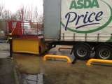 HGV wheel guides / barriers