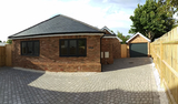 Finished new build from the front Alpha Team Building Services Unit 28 Old Church Road Ind Est 