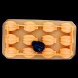 item no.	BC0011<br />
mold size(cm)	21.1*11.1*1.9<br />
ice weight(g)	6.4*12<br />
price（USD)	0.25-0.5 Hanking silicone mold manufactory co.,ltd No. 010601, Unit 1, Zhongguancun Science and Technology City, Zhangdian District, Zibo, Shandong, China (Mainland) 
