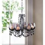 black elegance chandelier D & P Enterprises Roselle 
