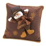 Happy Snowman Pillow D & P Enterprises Roselle 